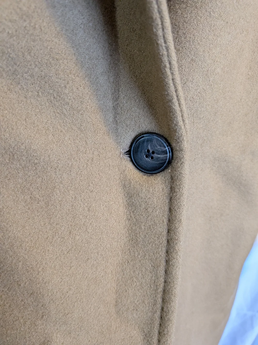 Babaton Aritzia Stedman Virgin Wool Coat - Camel - Size XS